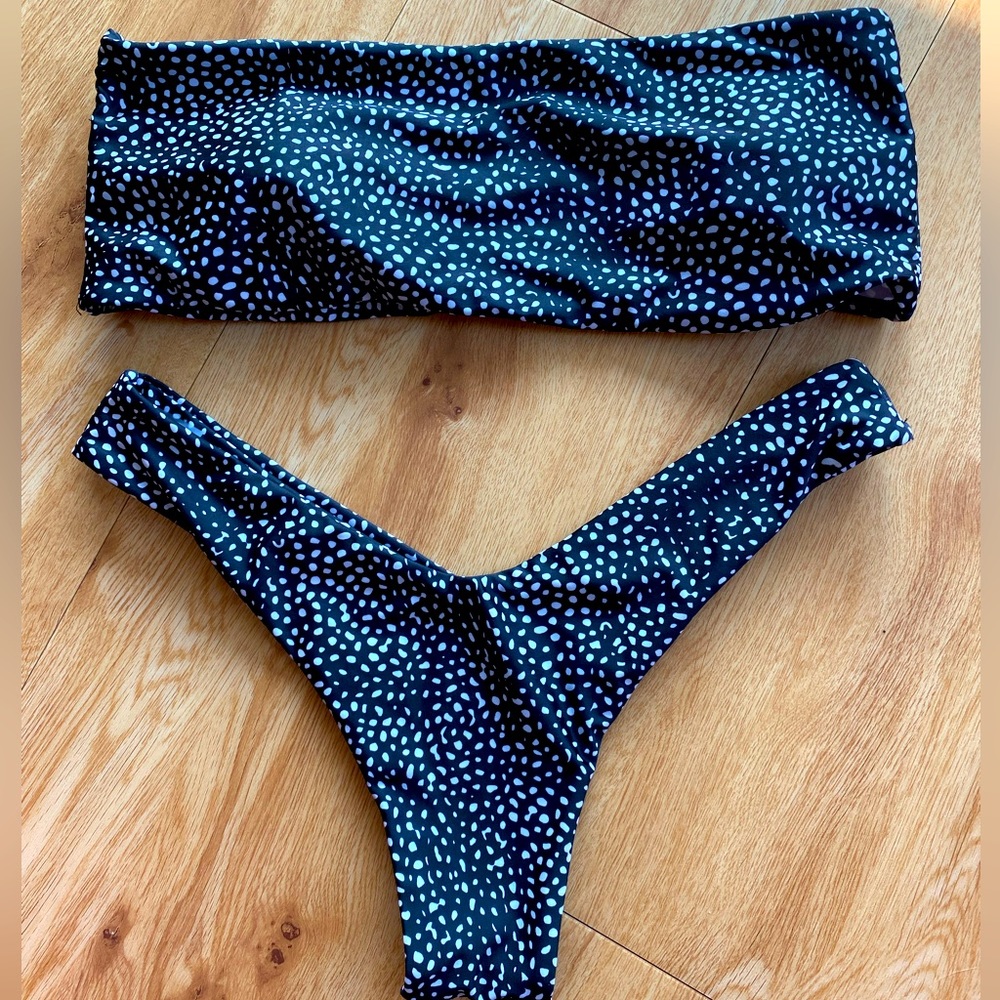 ZAFUL bandeau swim suit size 8/large
